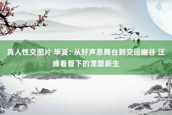 真人性交图片 毕夏: 从好声息舞台到交运幽谷 汪峰看管下的涅槃新生